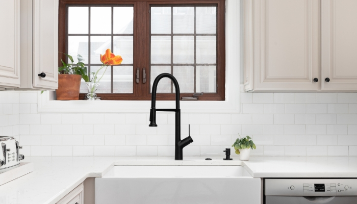 Black Kitchen Faucet